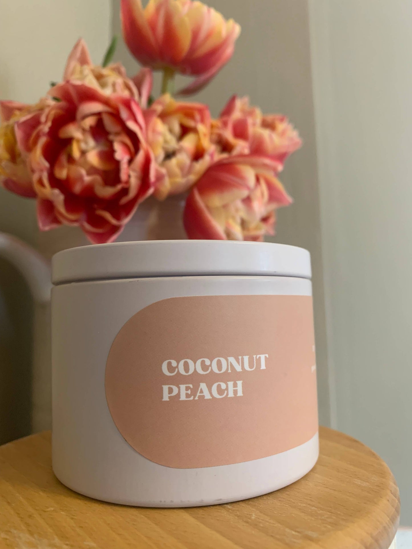 Coconut Peach Candle