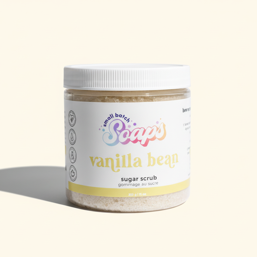 Vanilla Bean Sugar Scrub