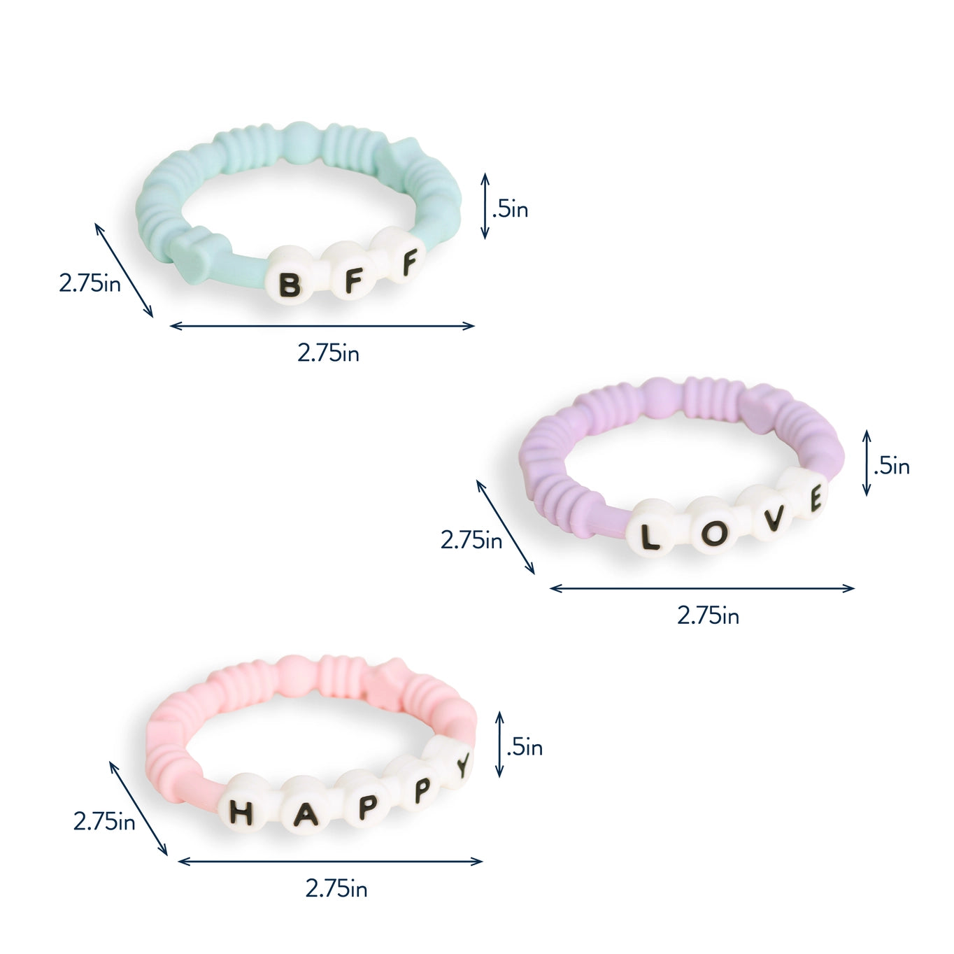 Bitzy Bands - Friendship Bracelet Teethers