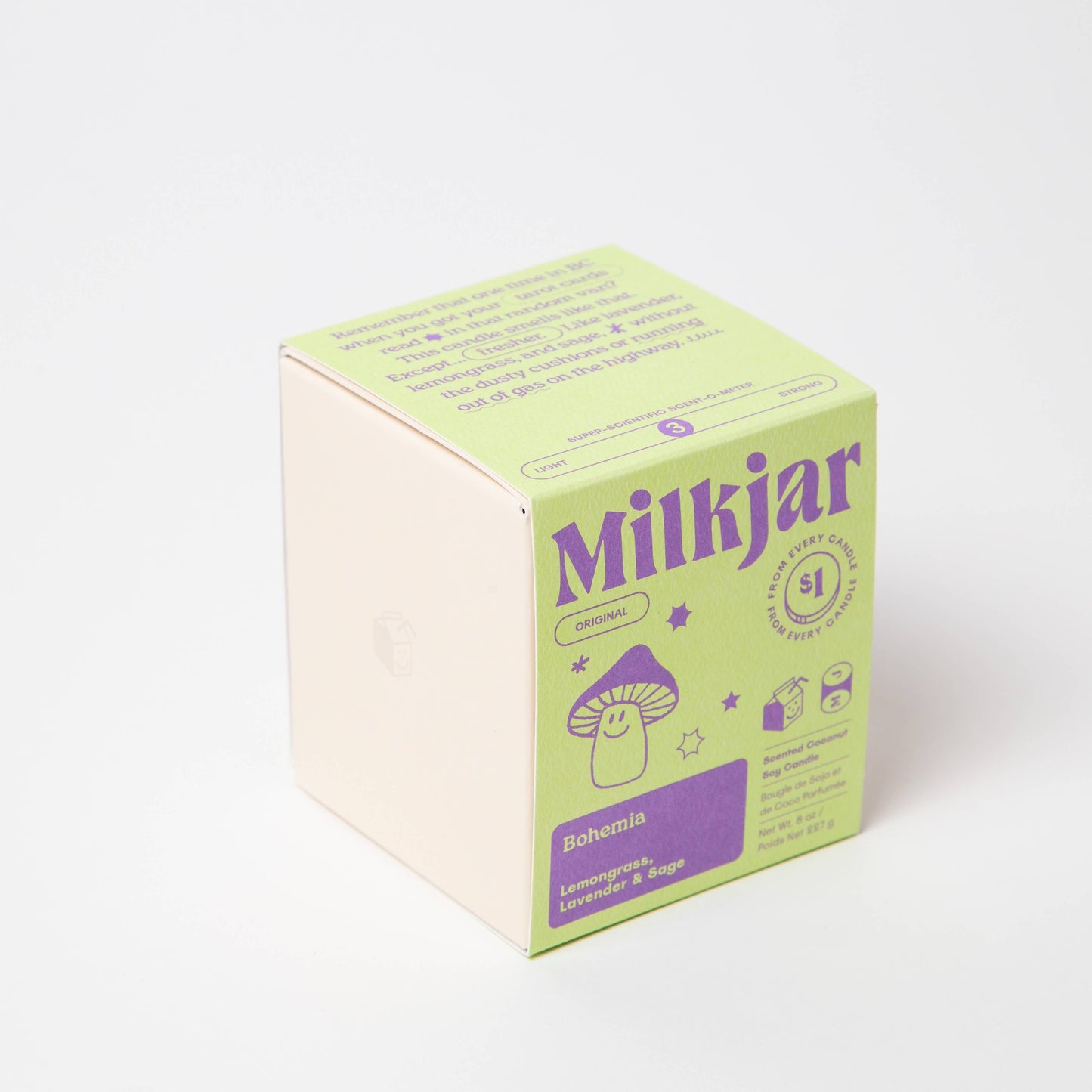 Bohemia | Lemongrass, Lavender & Sage Coconut Soy 8oz Candle