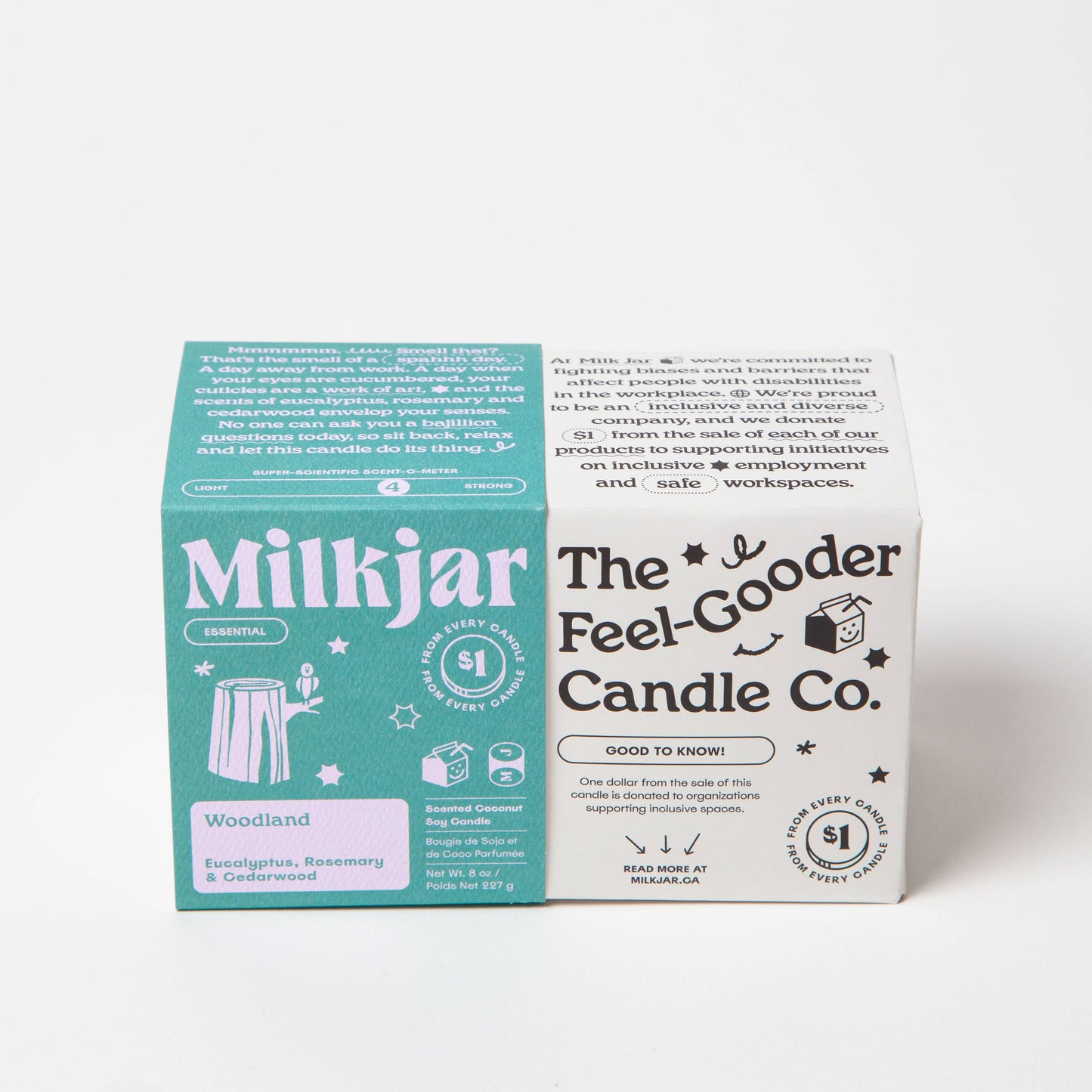 Woodland | Essential Oil Coconut Soy 8oz Candle
