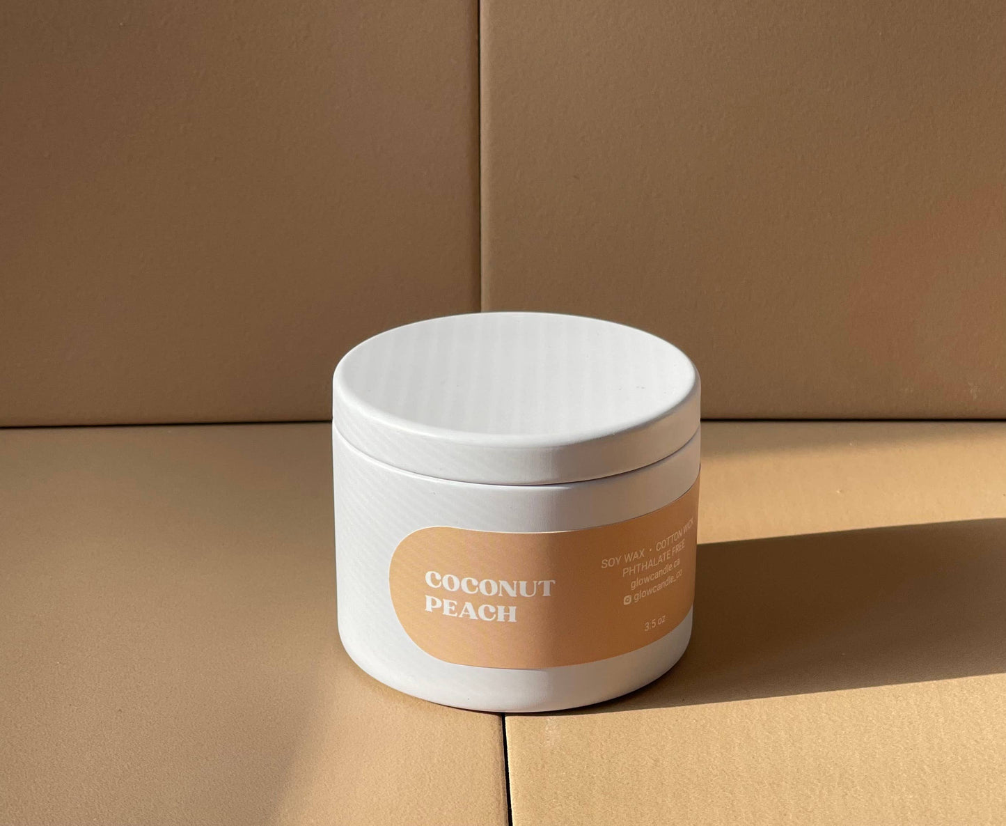 Coconut Peach Candle
