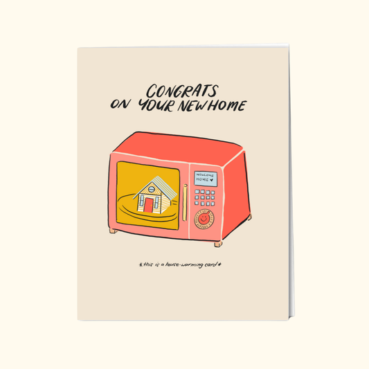 Congrats on Your New Home Housewarming Card