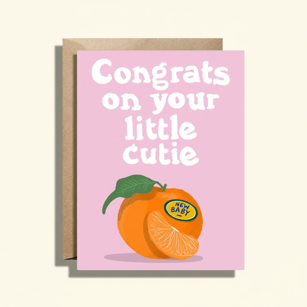 Congrats on Your Little Cutie Card