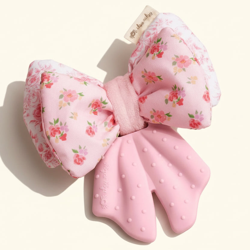 Bow Sweetie Crinkle Teether