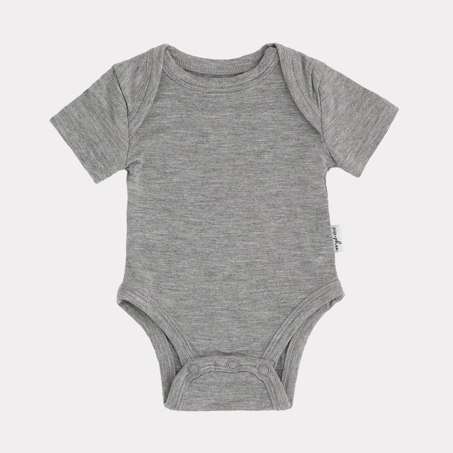 Short Sleeve Bodysuit | Powder Grid