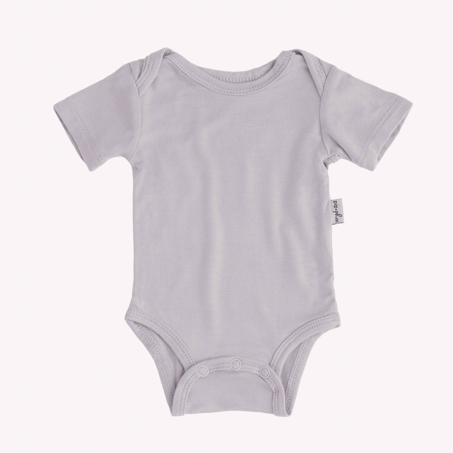 Short Sleeve Bodysuit | Powder Grid
