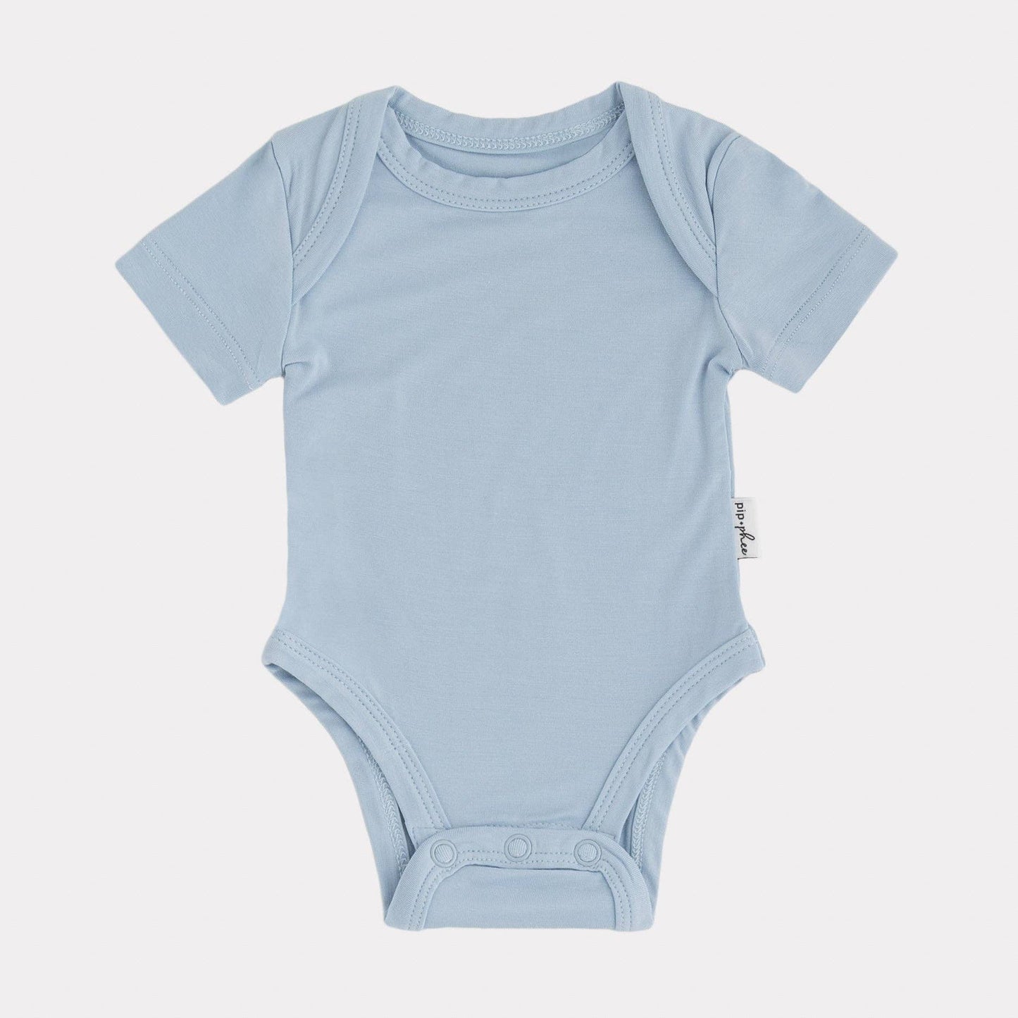 Short Sleeve Bodysuit | Powder Grid
