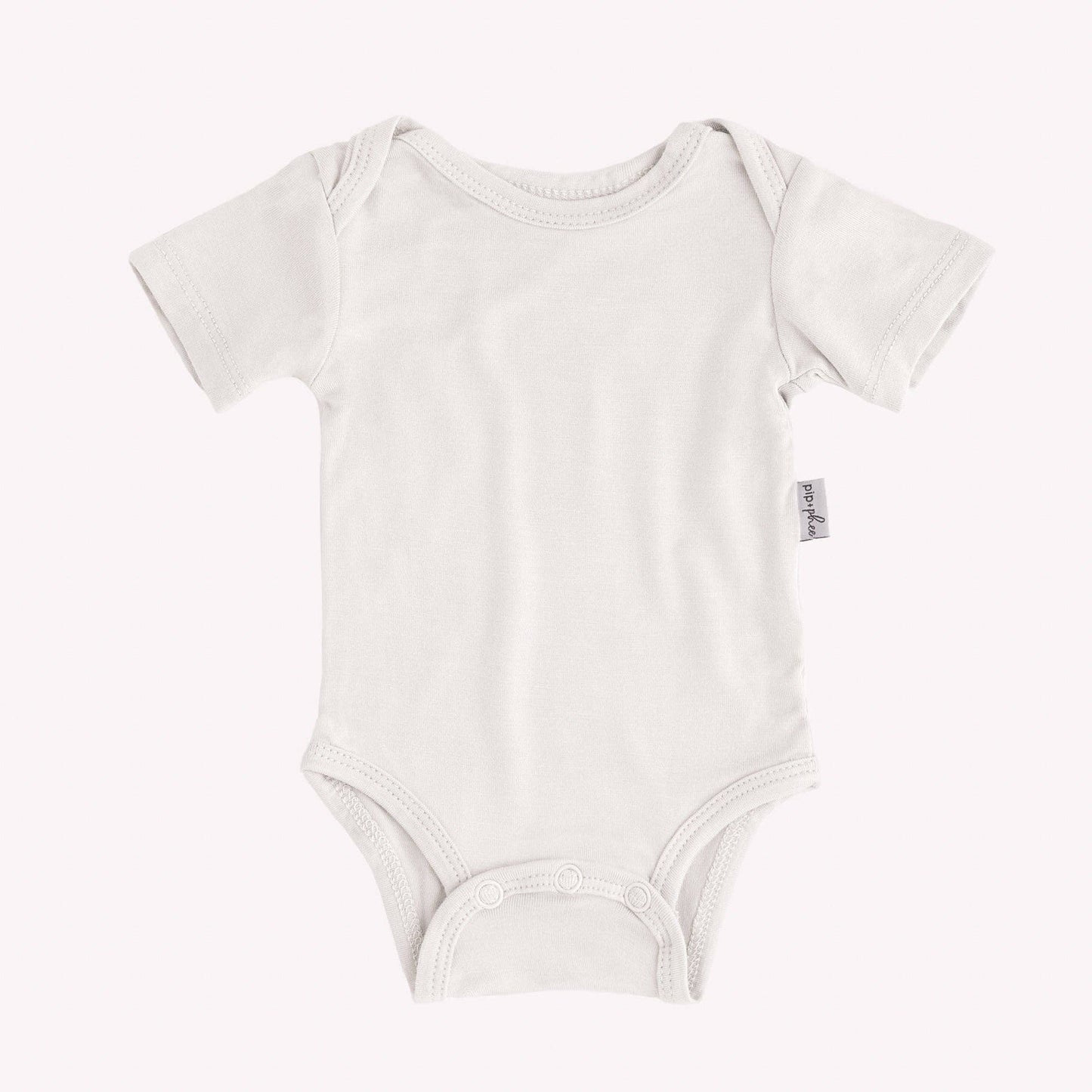 Short Sleeve Bodysuit | Powder Grid