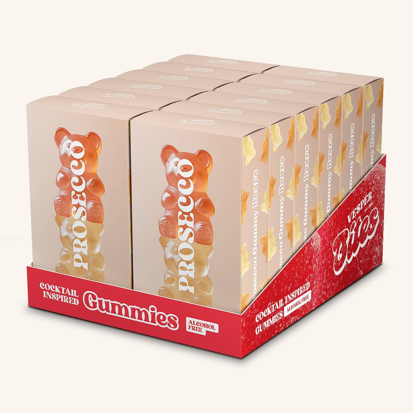 Prosecco Bear Gummies (Alcohol Free)