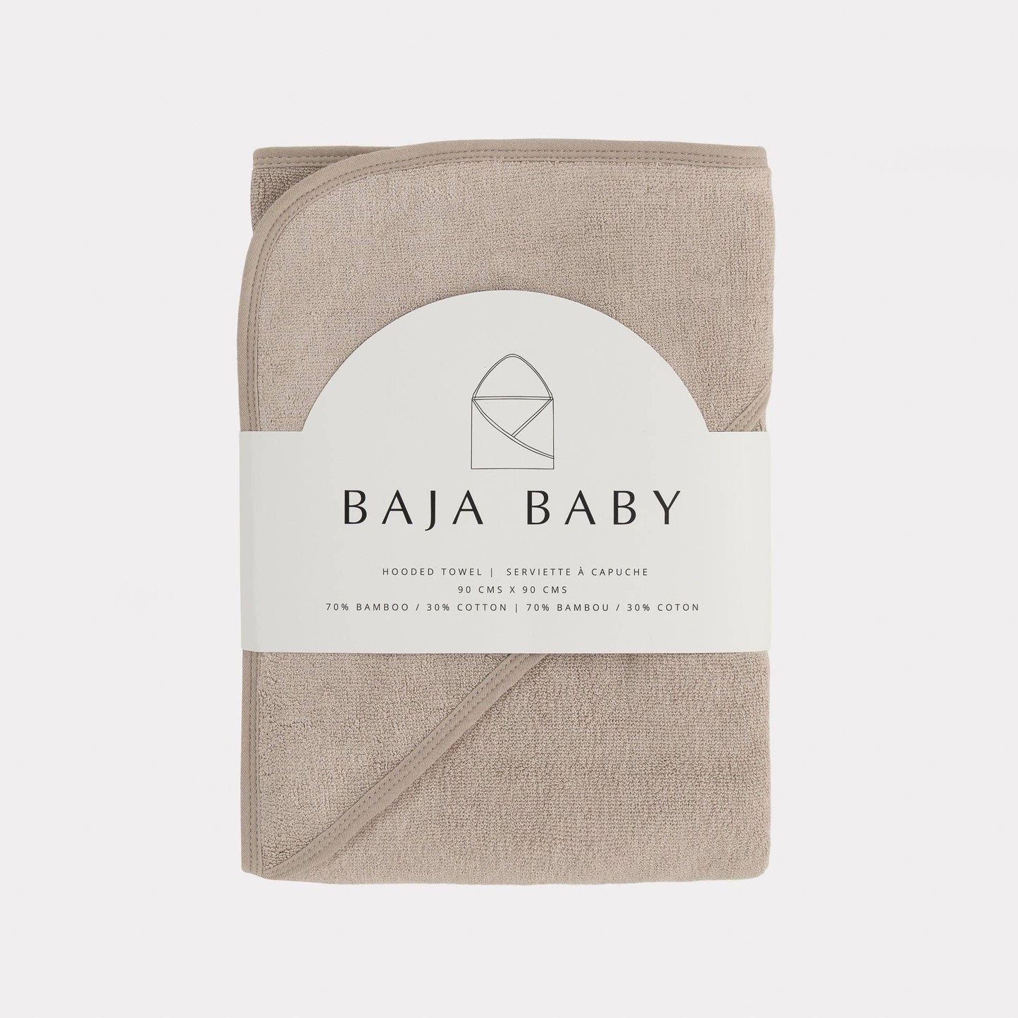 Bamboo/Cotton Hooded Towel | Mist