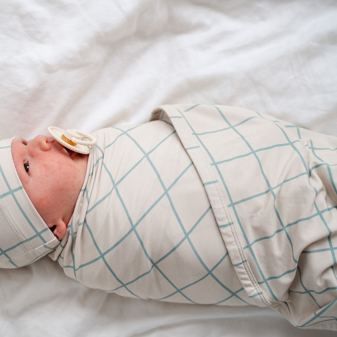 Bamboo Stretch Swaddle | Caramel