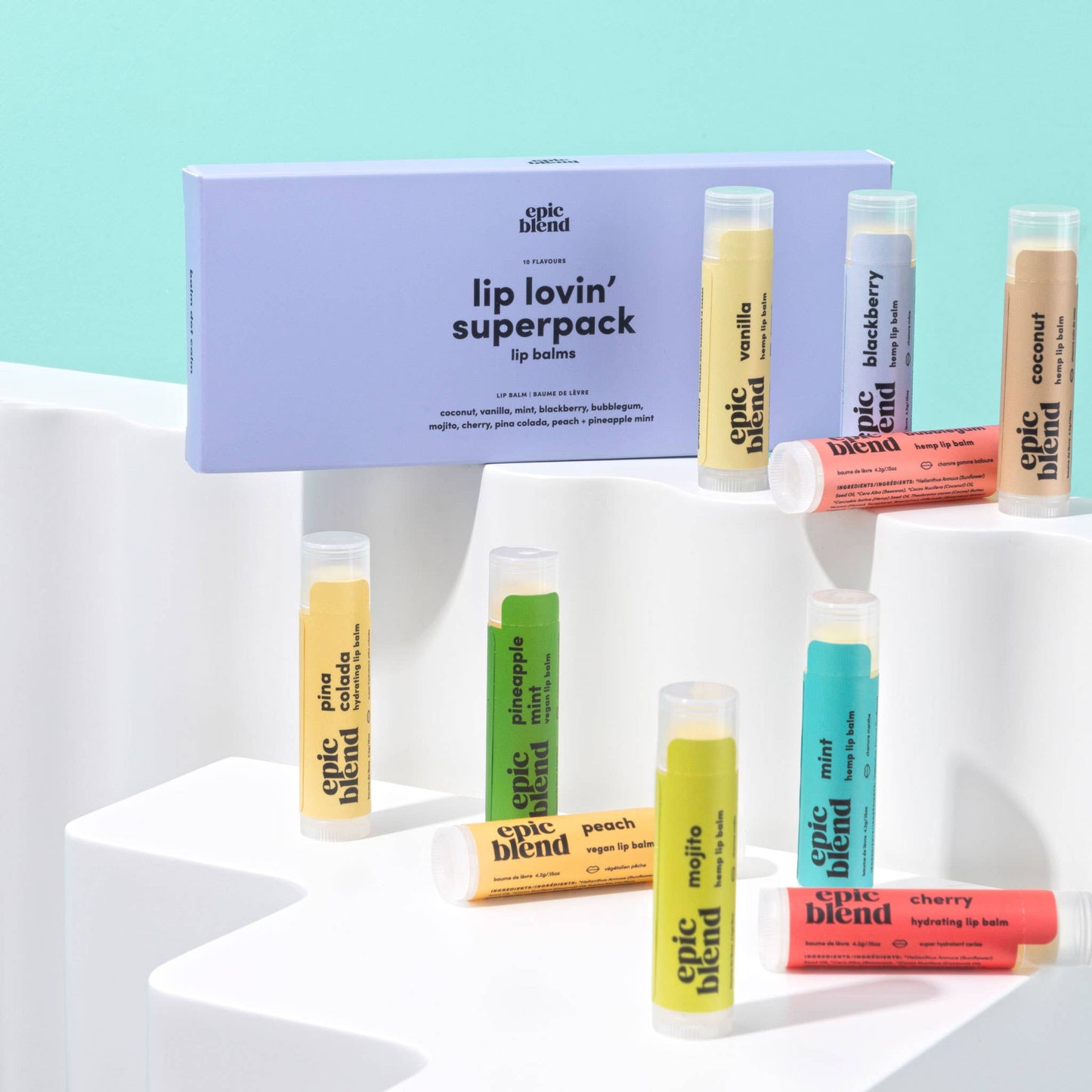 Epic Blend - Lip Lovin' Superpack 10 Pack Kit/Bundle