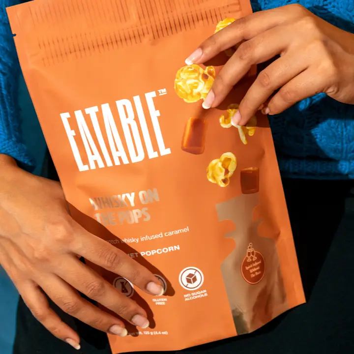 Whisky on the Pops Gourmet Caramel Popcorn