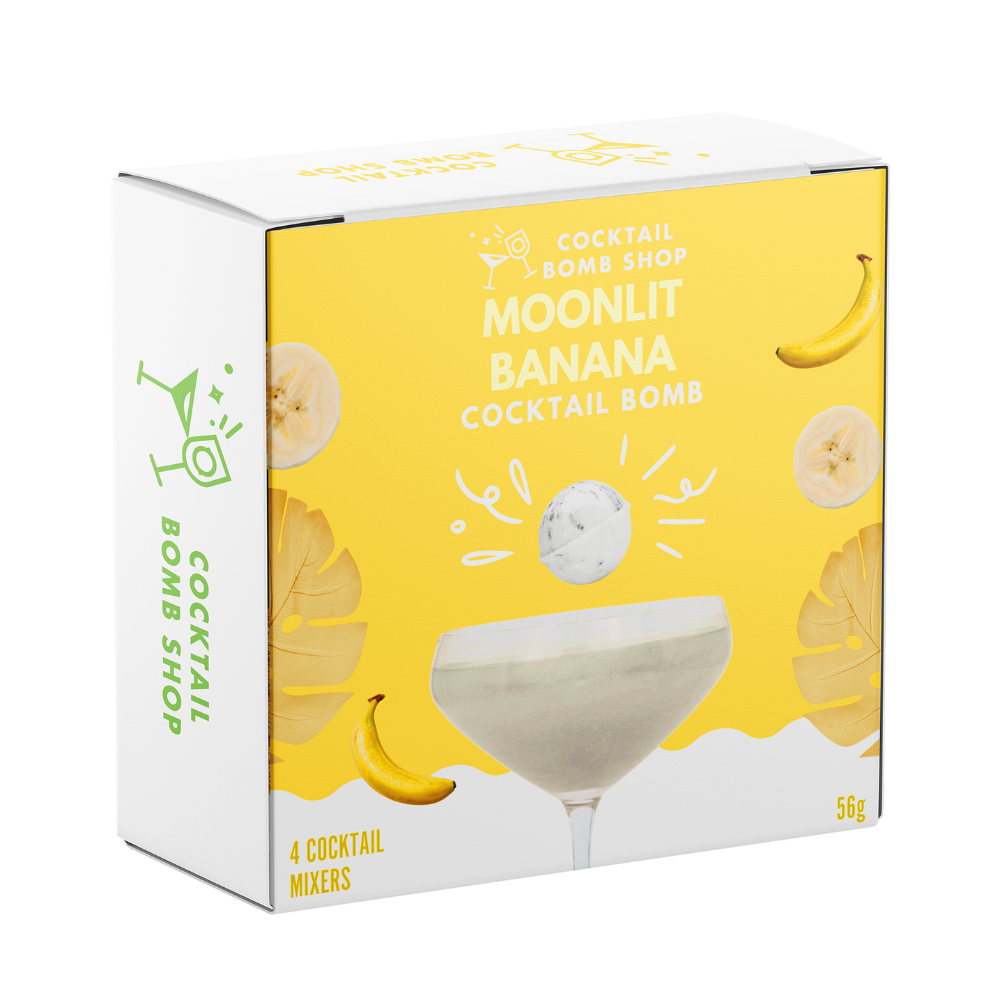 Moonlit Banana Cocktail Bombs