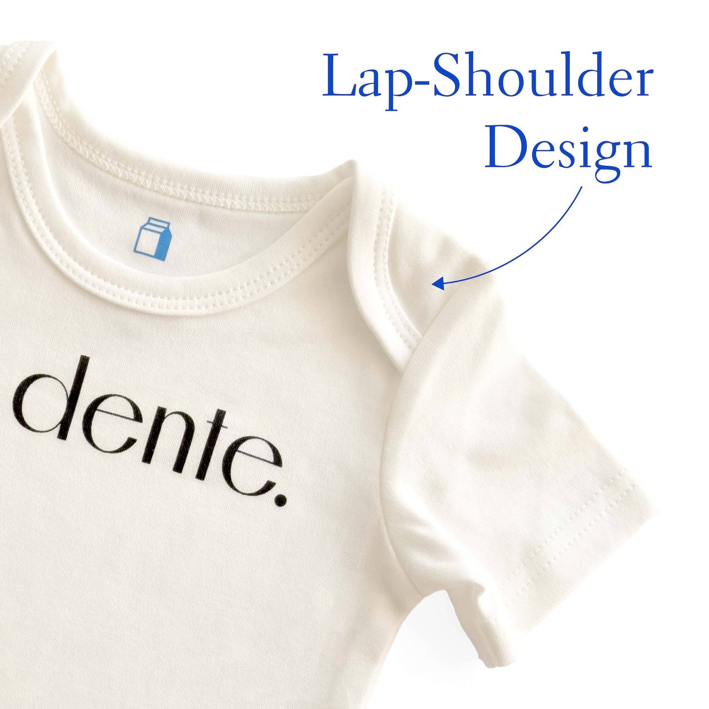 Al Dente Baby Bodysuit | Natural