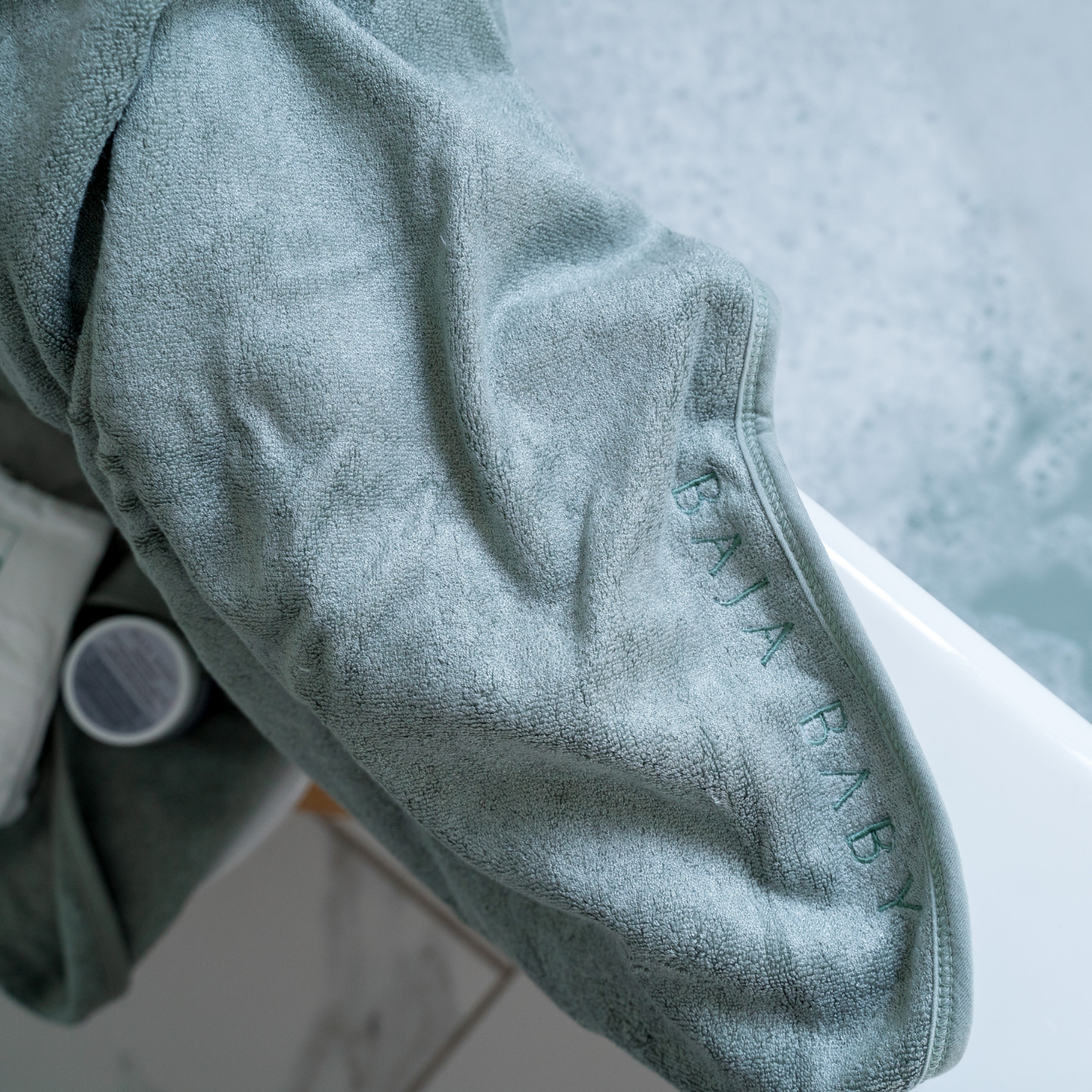 Bamboo/Cotton Hooded Towel | Mist