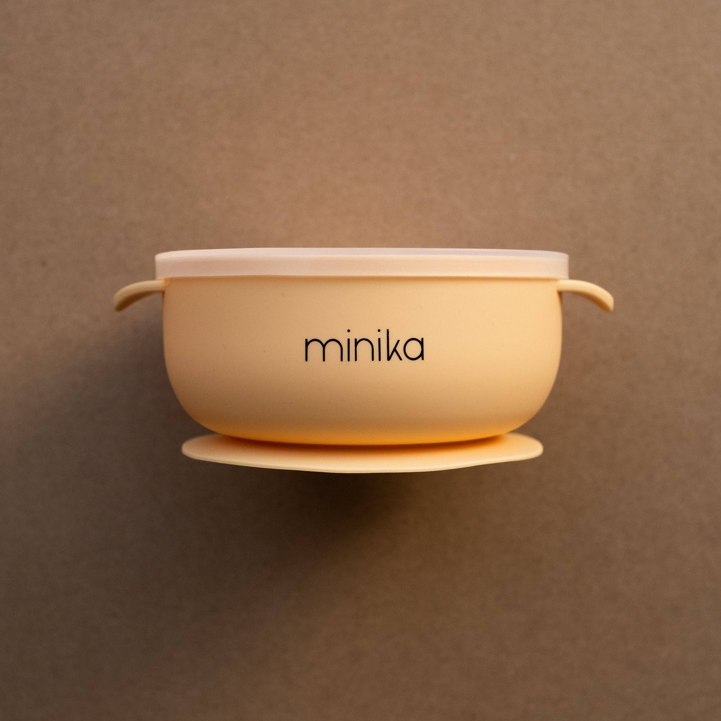Silicone bowl with lid | Sunset