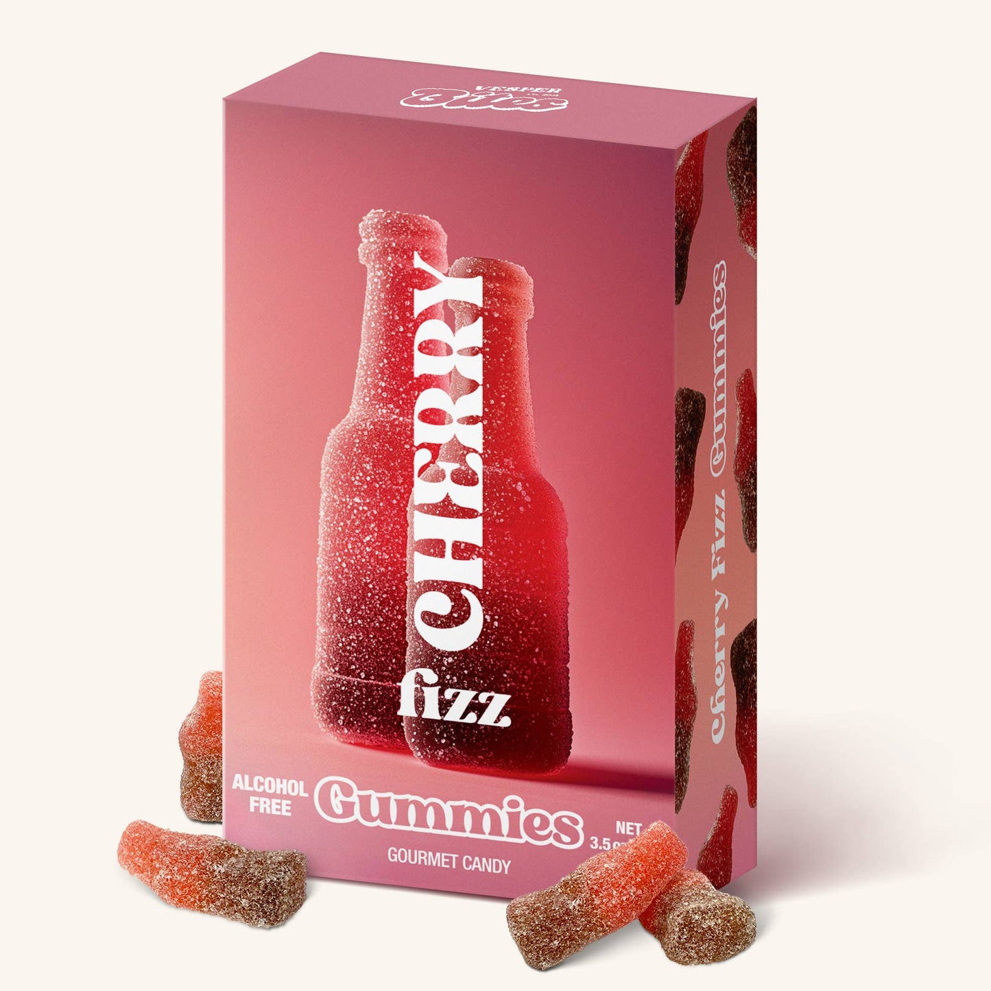 Cherry Fizz Gummies (Alcohol Free)