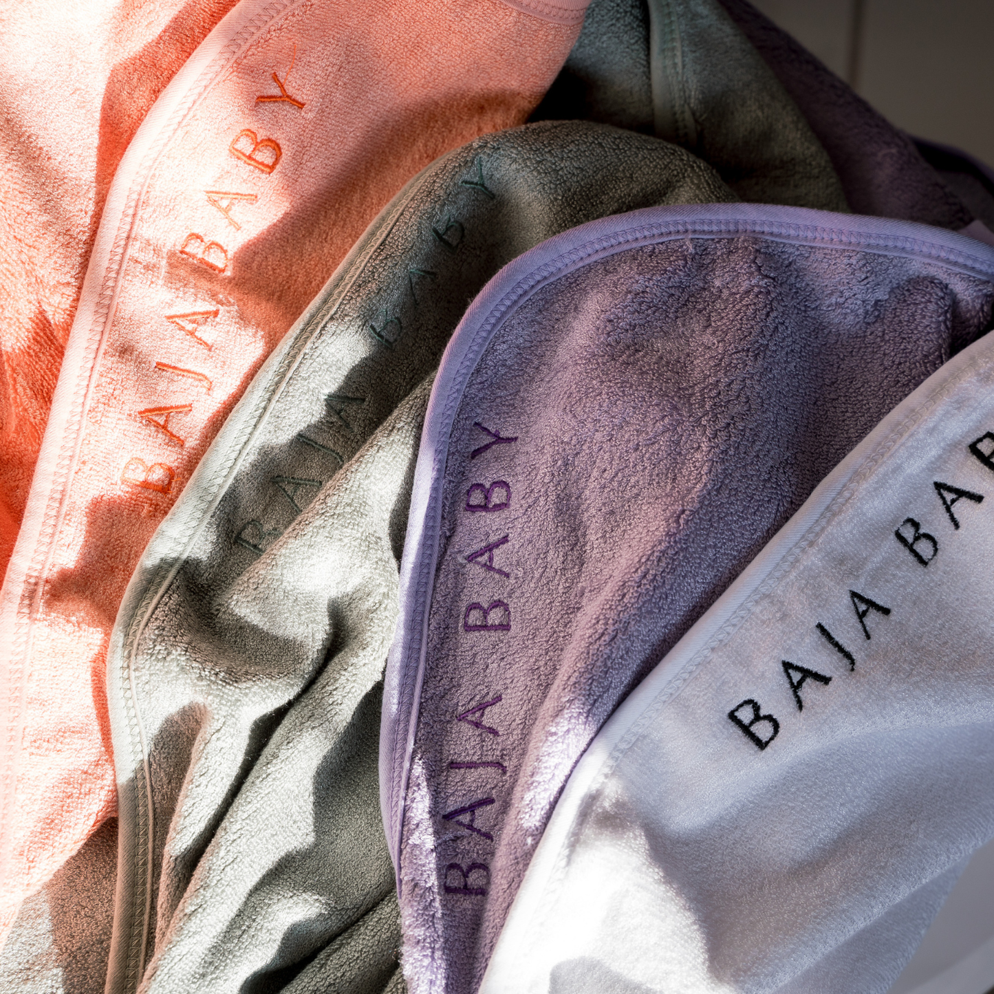 Bamboo/Cotton Hooded Towel | Mist