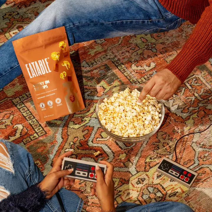 Whisky on the Pops Gourmet Caramel Popcorn