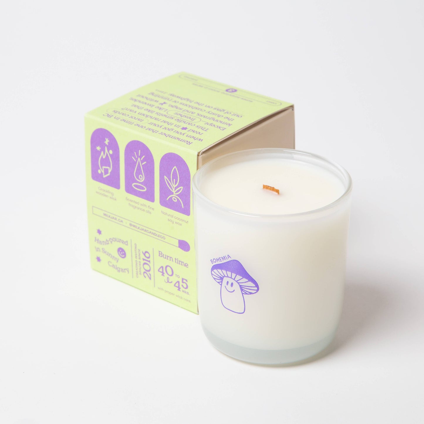 Bohemia | Lemongrass, Lavender & Sage Coconut Soy 8oz Candle