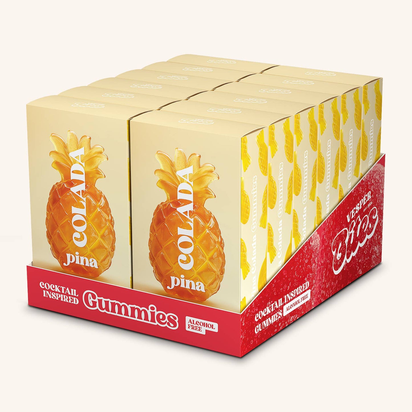 Pina Colada Gummies (Alcohol Free)