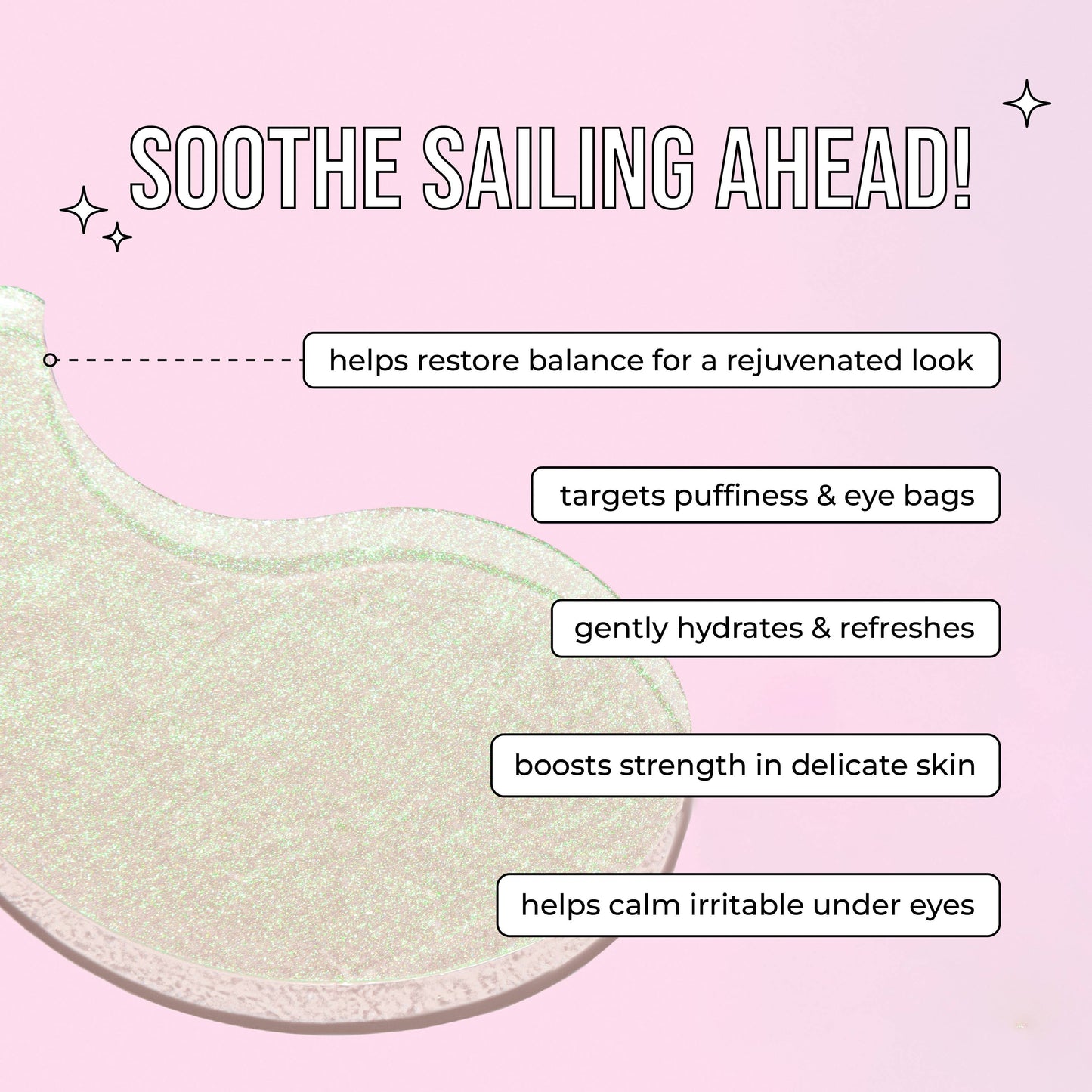 Soothe Sailing Aloe Shimmering Eye Gels