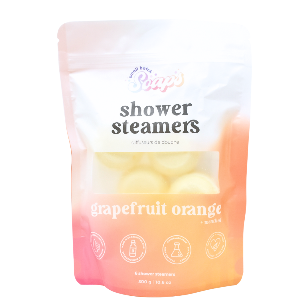 Grapefruit Orange Shower Steamers: 2-Pack