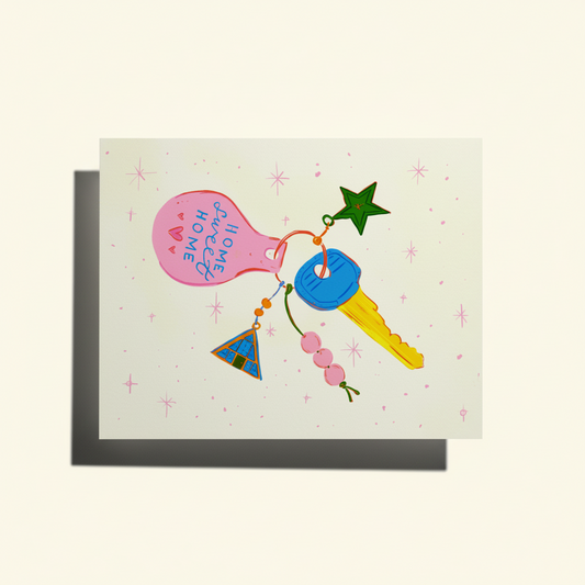 Home Sweet Home Housewarming Greeting Card