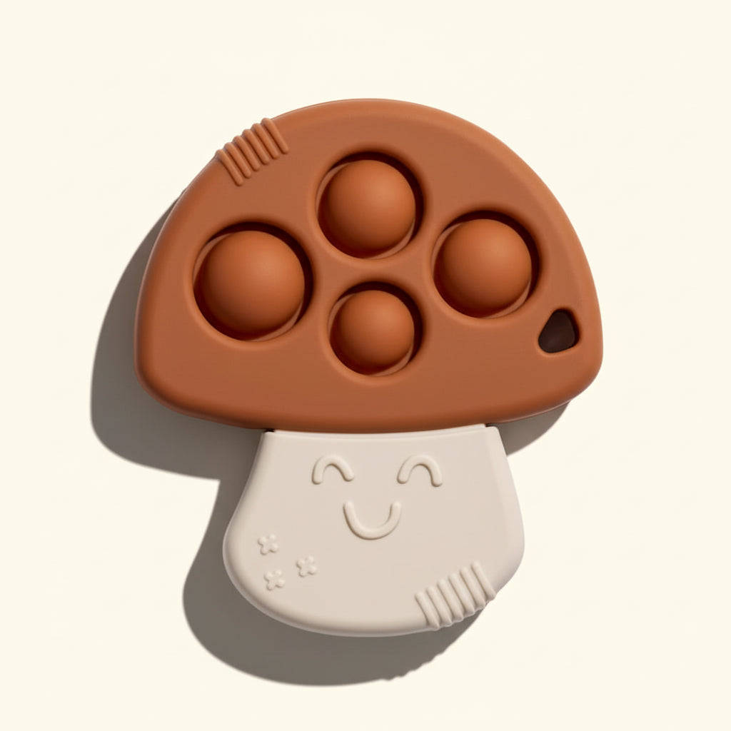 Itzy Pop Sensory Popper Toy - Mushroom