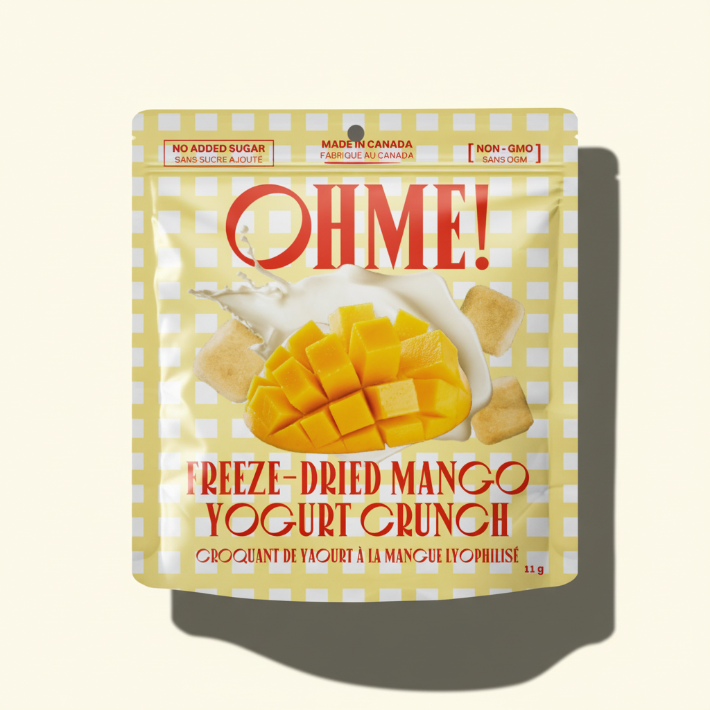 Freeze-Dried Mango Yogurt Crunch