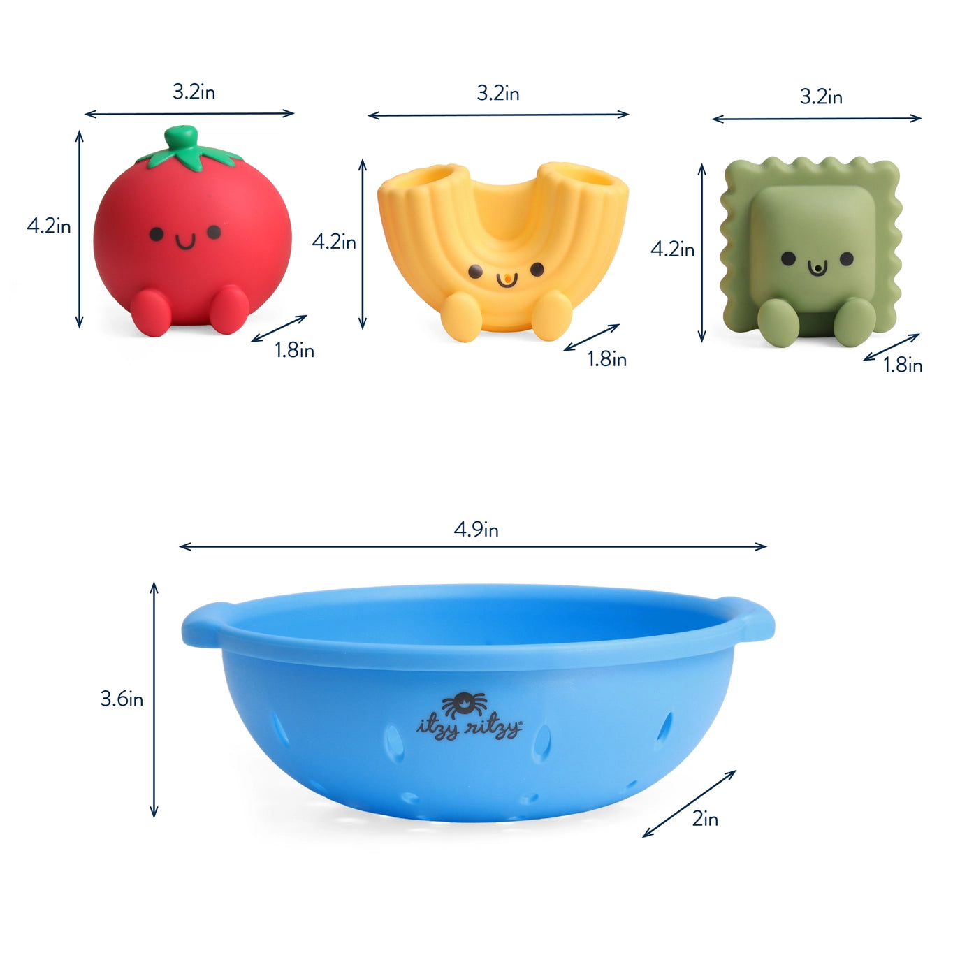 Itzy Splash Pals - Pasta
