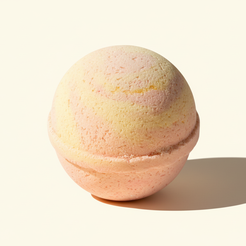 Peach Sugar Bath Bomb