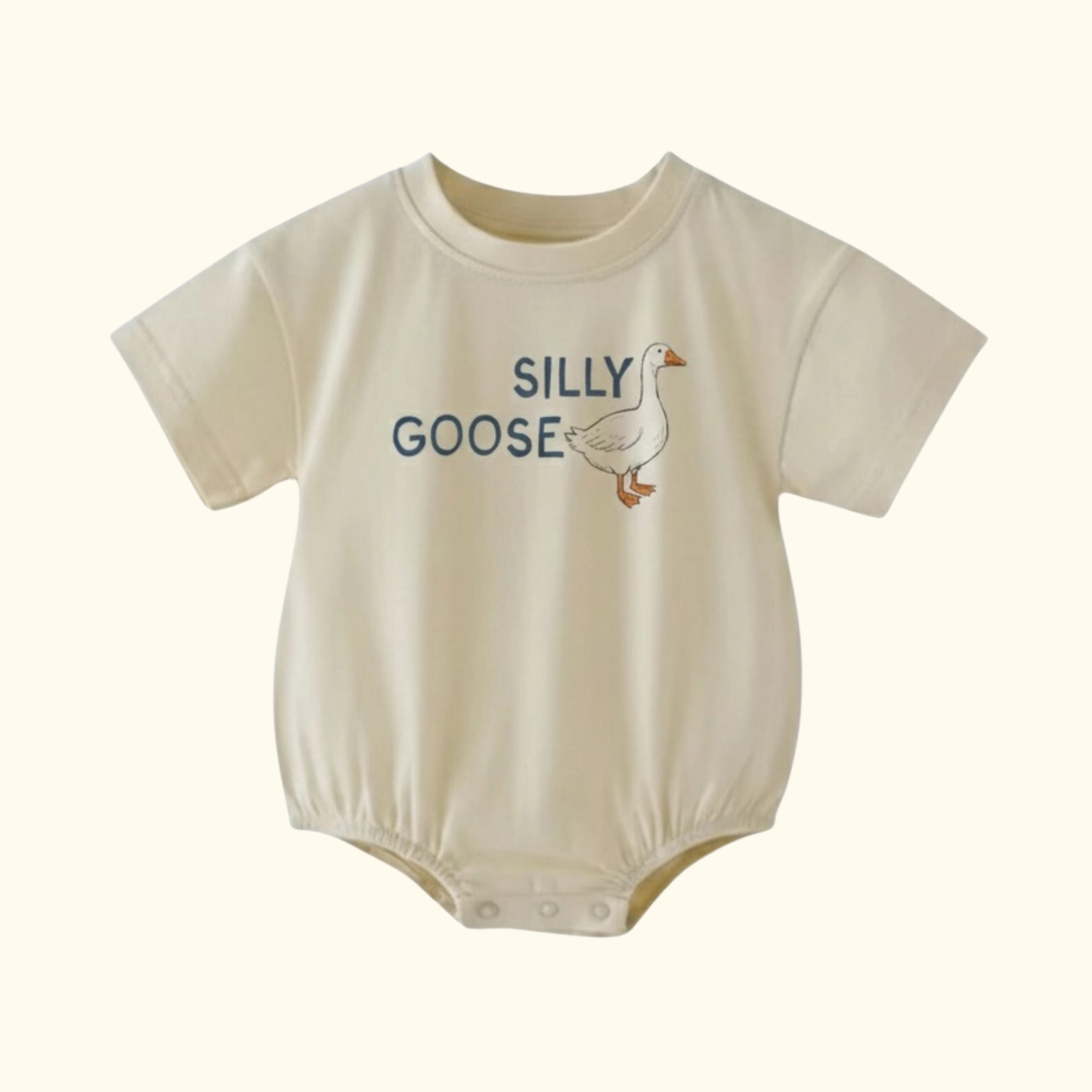Organic Cotton Bubble Romper | Silly Goose