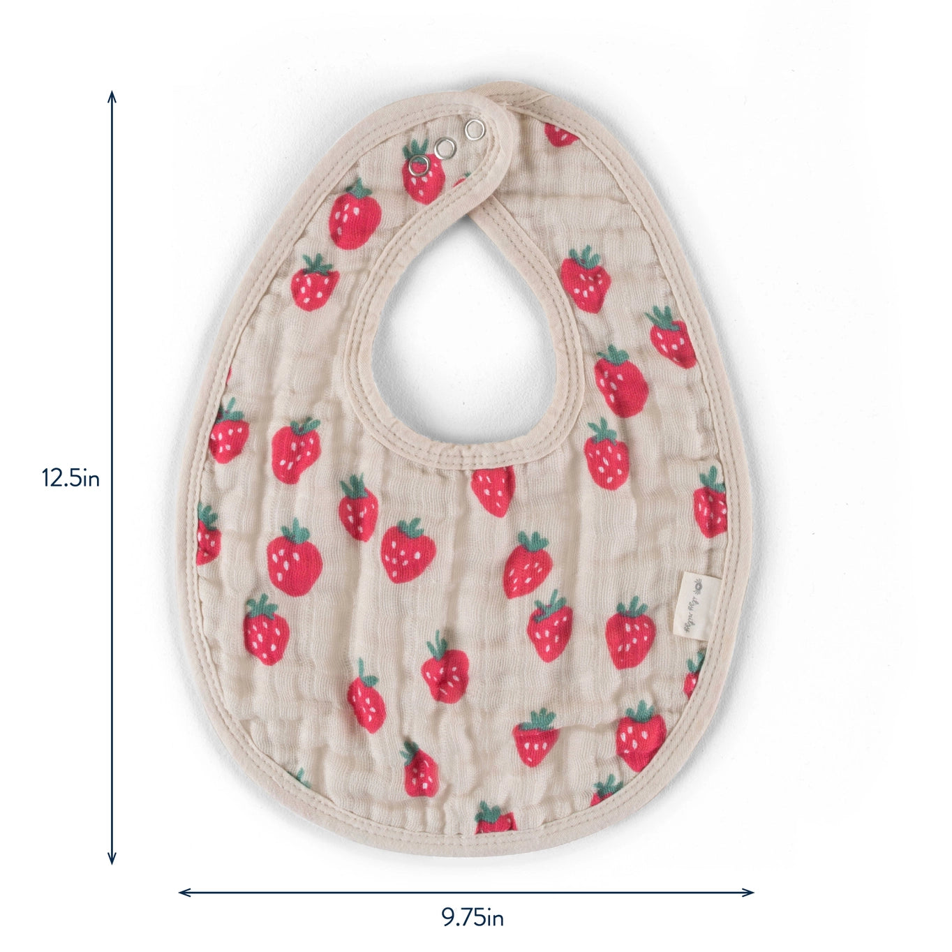 Itzy Bibs | Strawberries + Cream